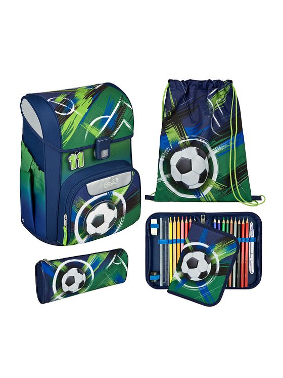 Scooli EasyStart Skoleransel-sæt 5-delt