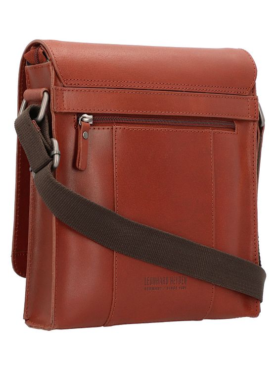 Leonhard Heyden Dakota skuldertaske i læder 23 cm