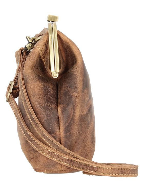 Greenburry Vintage Clappy skuldertaske i læder 23 cm Greenburry Vintage Clappy skuldertaske i læder 23 cm