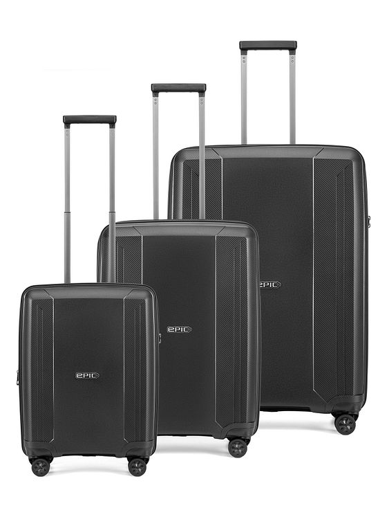 Epic Anthem 4 hjul Kuffert 3-delt med strækfold Epic Anthem 4 hjul Kuffert 3-delt med strækfold