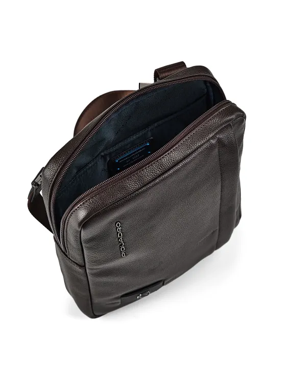 Piquadro Russel Bolsa de hombro Piel natural 27 cm Piquadro Russel Bolsa de hombro Piel natural 27 cm