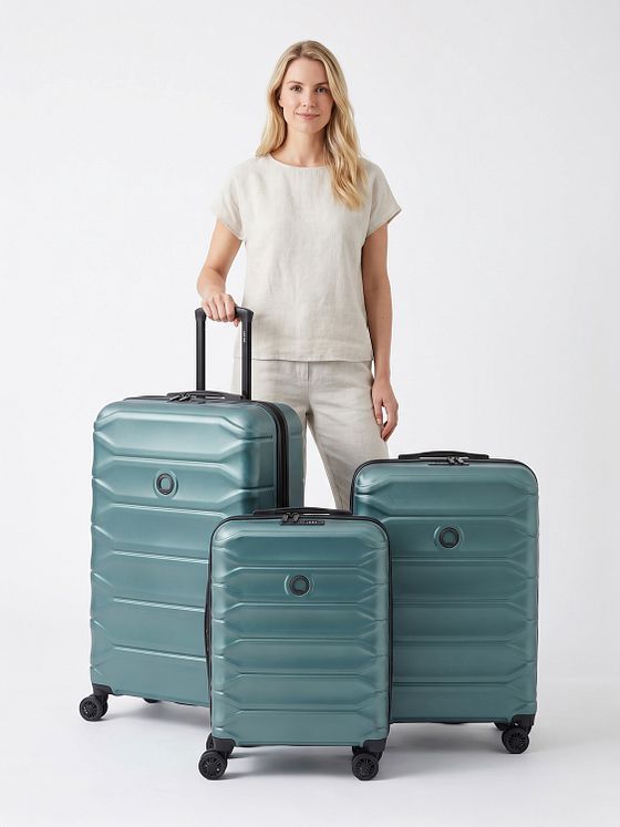 Delsey Paris Meteor 4-hjulig Resväskset 3-delad med expansionsveck Delsey Paris Meteor 4-hjulig Resväskset 3-delad med expansionsveck