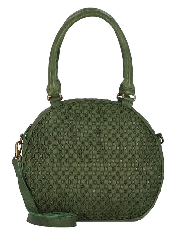 Greenland Nature Femi & Nine skuldertaske i læder 34 cm