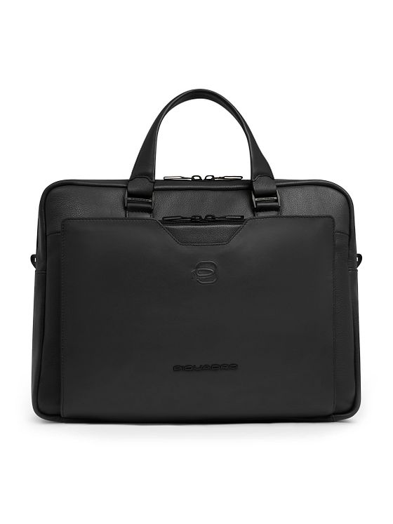 Piquadro Ael Dokumenttaske Læder 37 cm Laptoprum