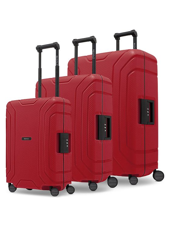 Redolz Essentials 15 4-hjulet kuffertsæt 3-delt med trepunktslukning Redolz Essentials 15 4-hjulet kuffertsæt 3-delt med trepunktslukning