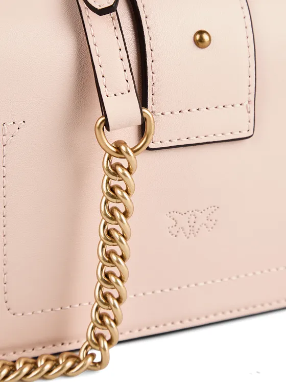 PINKO Love One Crossbody-laukku Nahka 21 cm PINKO Love One Crossbody-laukku Nahka 21 cm