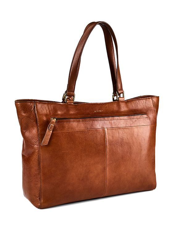 Burkely Fine Florence Tygkasse Läder 36 cm Laptopfack Burkely Fine Florence Tygkasse Läder 36 cm Laptopfack