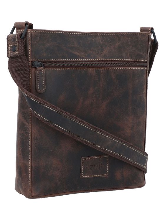 Jack Kinsky Baltimore 30 Skuldertaske Læder 30 cm