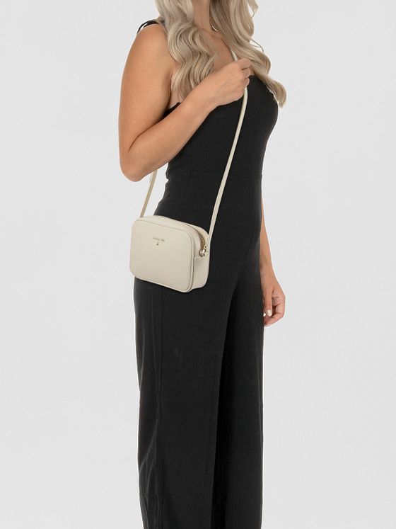 Patrizia Pepe Fly skuldertaske i læder 24 cm