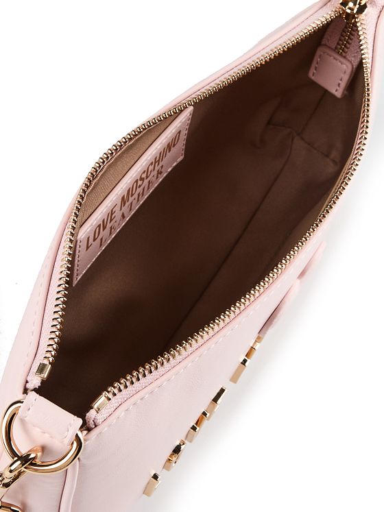 Love Moschino Cipria Bolsa de hombro Piel natural 25 cm