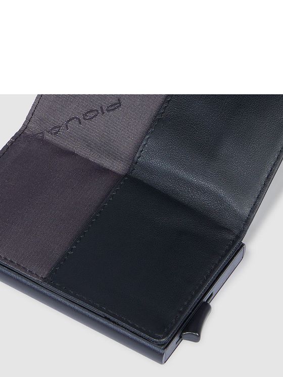 Piquadro PQ-Earth Kreditkortetui RFID-beskyttelse Læder 6.5 cm