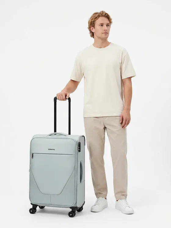 Stratic taska 4 ruedas Trolley M 65 cm Con asa expansible Stratic taska 4 ruedas Trolley M 65 cm Con asa expansible