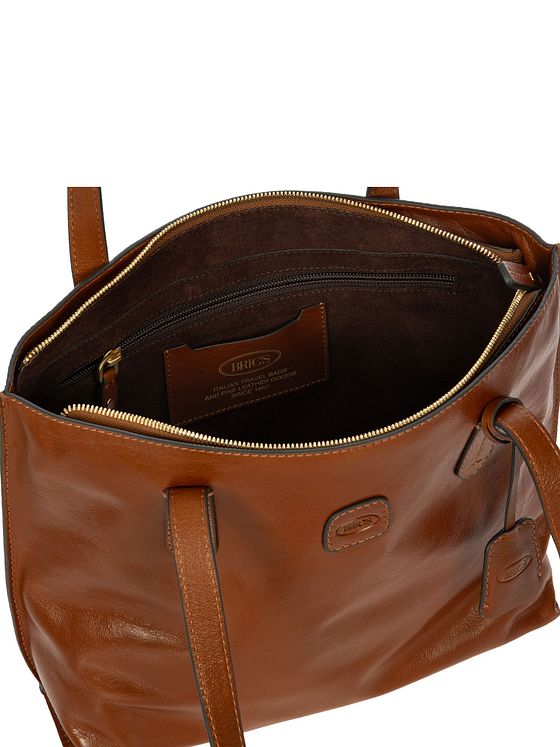 Bric's Volterra Skuldertaske Læder 28 cm