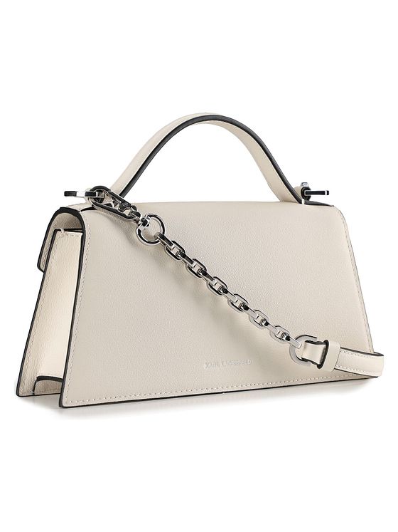 Karl Lagerfeld Signature Håndtaske Læder 24 cm