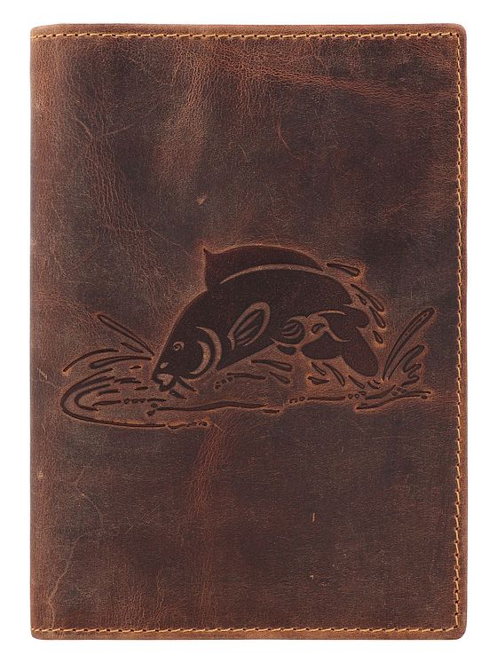 Greenburry Vintage dokumentmappe i læder 12 cm