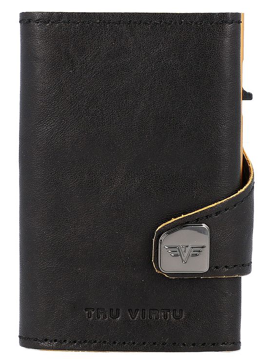 Tru Virtu Click & Slide kreditkortholder RFID læder 6,5 cm