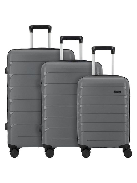 d & n Travel Line 4100 4 hjul Kuffert 3-delt d & n Travel Line 4100 4 hjul Kuffert 3-delt