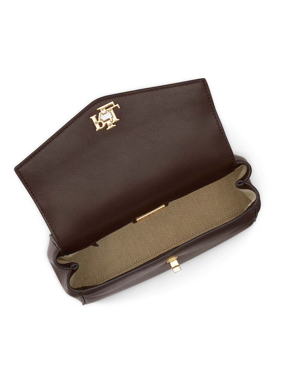 Lauren Ralph Lauren Farrah Olkalaukku Nahka 23 cm Lauren Ralph Lauren Farrah Olkalaukku Nahka 23 cm