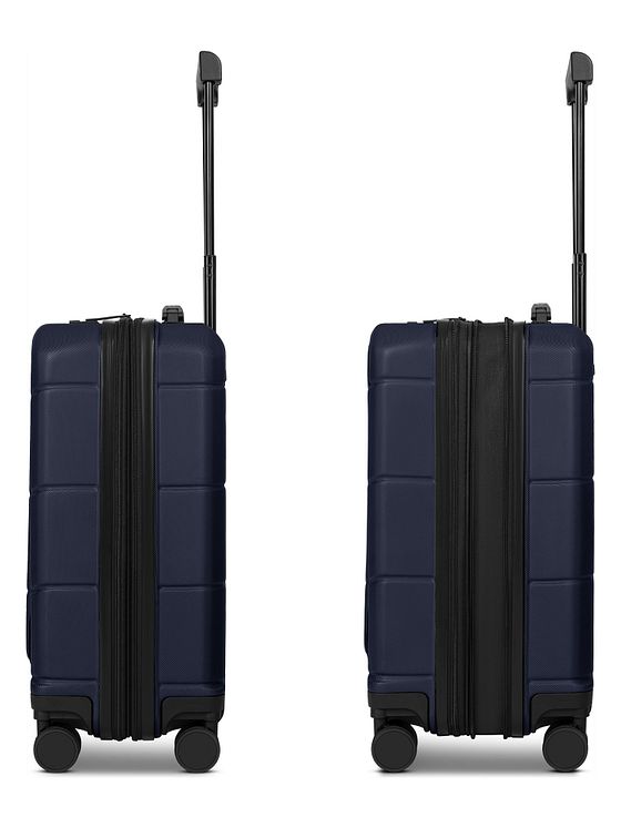 Police London 4 hjul Kabinetrolley 55 cm Laptoprum med strækfold