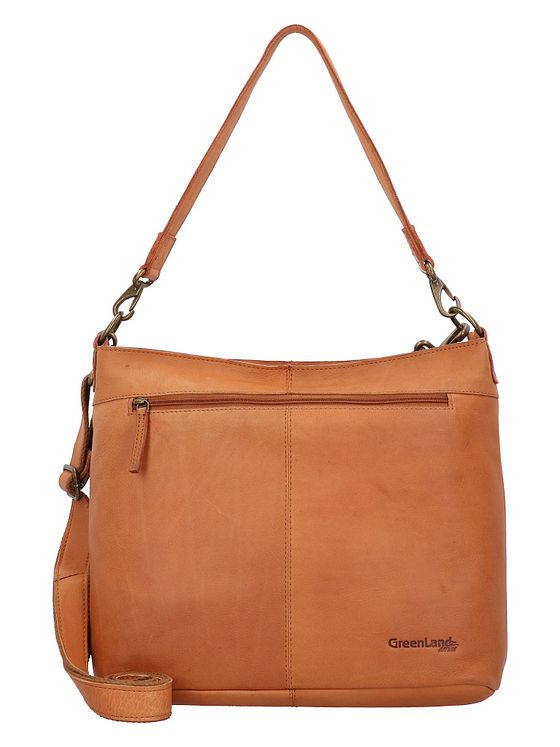 Greenland Nature GreenLand NATURE Skuldertaske Læder 35 cm