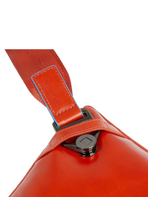 Piquadro Blue Square Skuldertaske Læder 30 cm