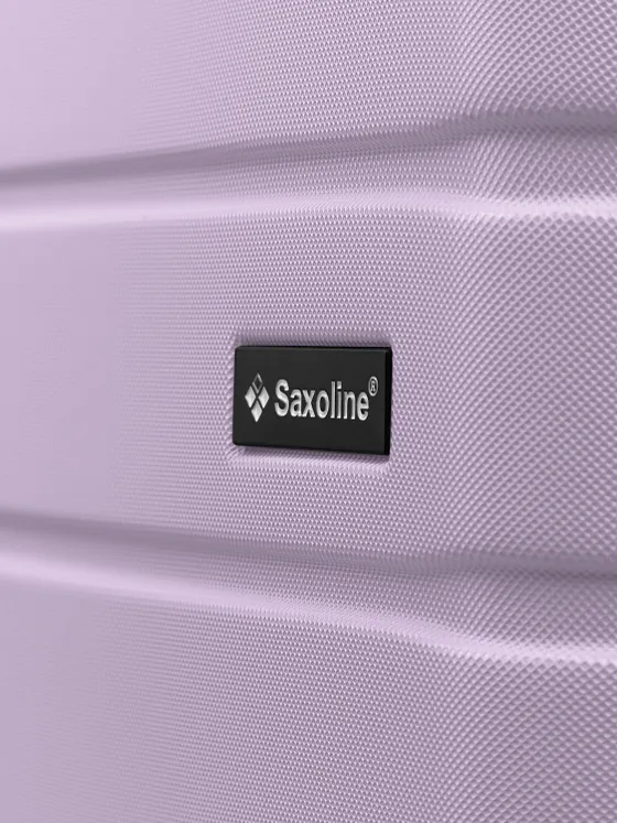 Saxoline Juego de maletas Miami de 4 ruedas, tamaños S y L, con asa expansible Saxoline Juego de maletas Miami de 4 ruedas, tamaños S y L, con asa expansible