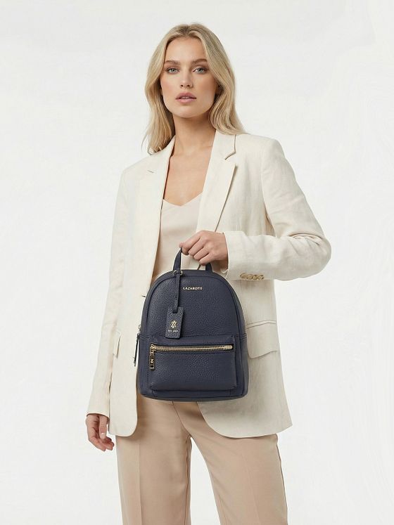 Lazarotti Bologna Leather City-rygsæk Læder 27 cm