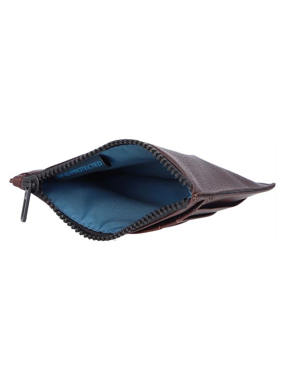 Piquadro Harper kreditkortholder i læder 12 cm Piquadro Harper kreditkortholder i læder 12 cm