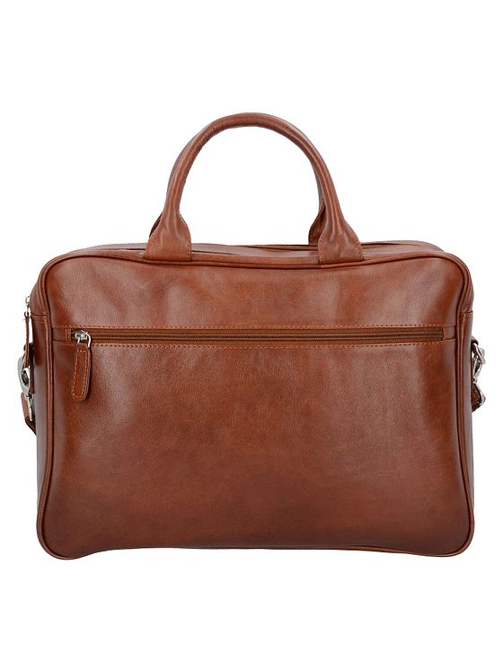 Dermata Kuffert i læder med 40 cm rum til bærbar computer