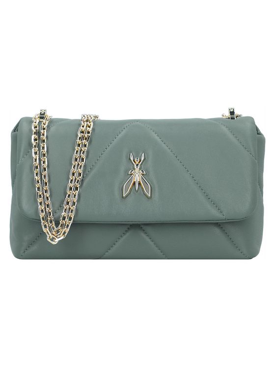 Patrizia Pepe Fly Polstret skuldertaske i læder 25 cm Patrizia Pepe Fly Polstret skuldertaske i læder 25 cm