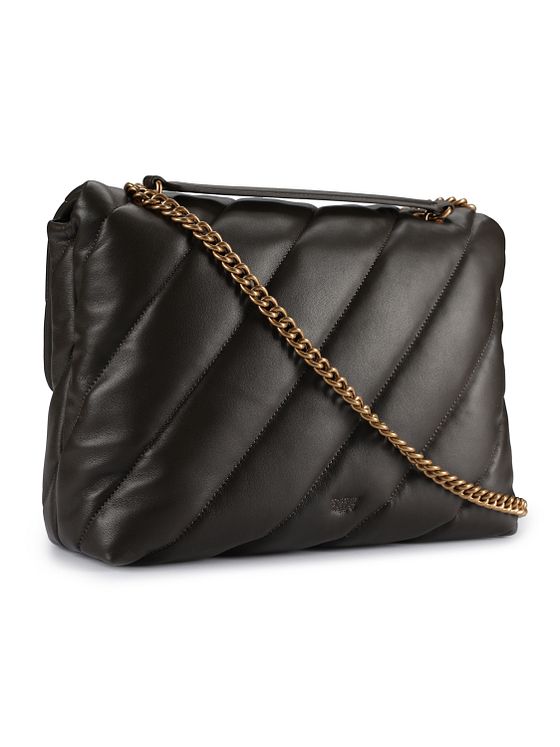 PINKO Love Puff Skuldertaske Læder 31 cm