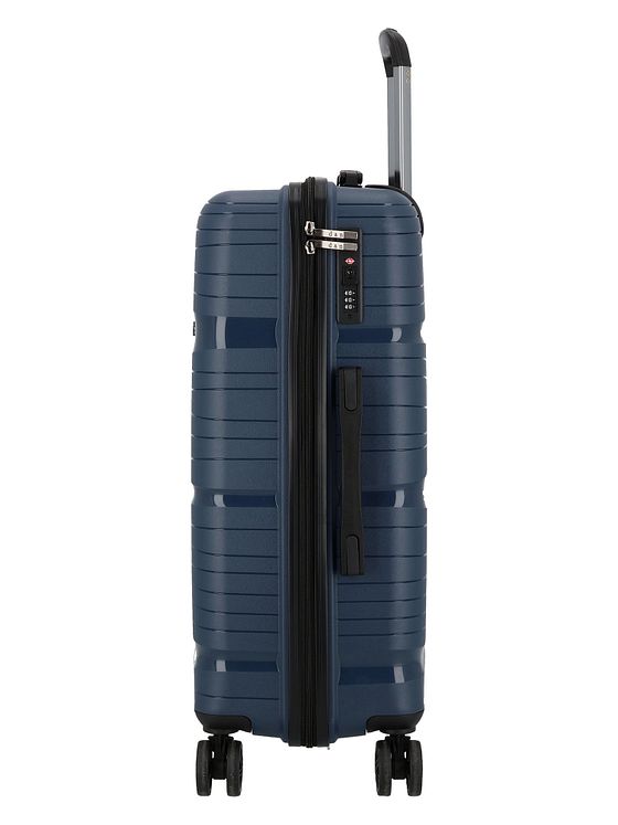 d & n Travel Line 4300 4 hjul Kuffert 3-delt