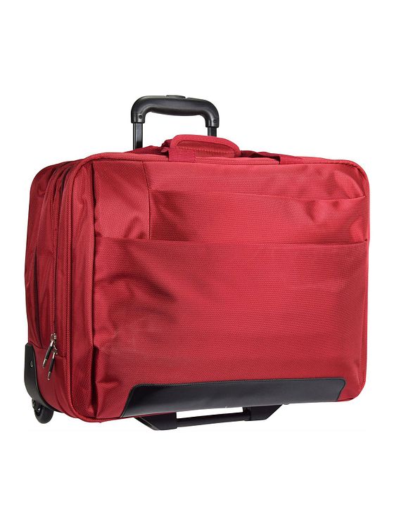 Dermata 2-hjulet business-trolley 44,5 cm rum til bærbar computer