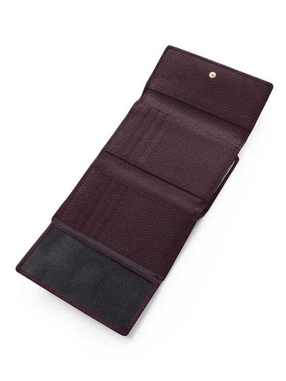 Lazarotti Bologna Leather XL-pung med lynlås hele vejen rundt, læder, 14 cm