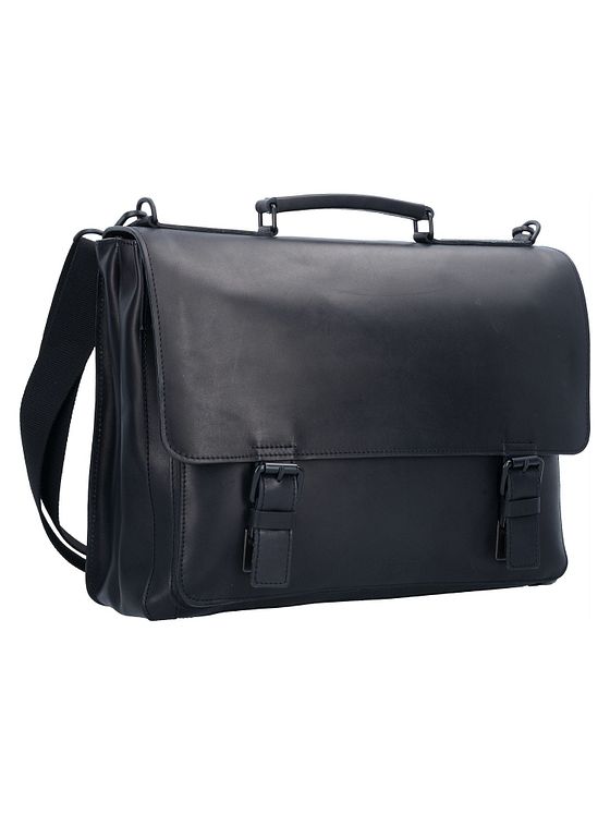 Jost Kožená aktovka Futura 38 cm s přihrádkou na notebook