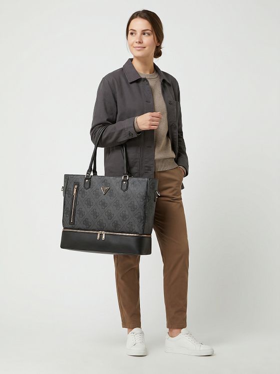Guess Berta Shopper taske 41 cm Laptoprum Guess Berta Shopper taske 41 cm Laptoprum
