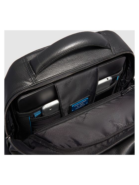 Piquadro Modus Batoh Kůže 42 cm Kapsa na notebook