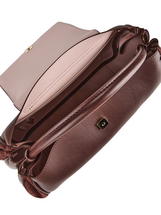Coccinelle Pansy Bolsa de hombro Piel natural 34 cm