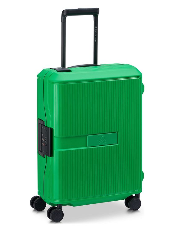 Delsey Paris x United Colors of Benetton Color Block Hardside 4-hjuls kabinevogn 55 cm