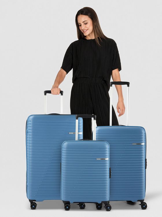 American Tourister Liftoff 4 hjul Kuffert 3-delt med strækfold American Tourister Liftoff 4 hjul Kuffert 3-delt med strækfold