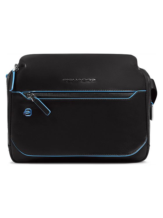 Piquadro Blue Square Skuldertaske Læder 27 cm