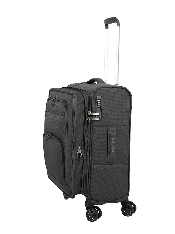Travelite Cubis 4-pyöräinen Käsimatkatavara S 55 cm Laajennettava