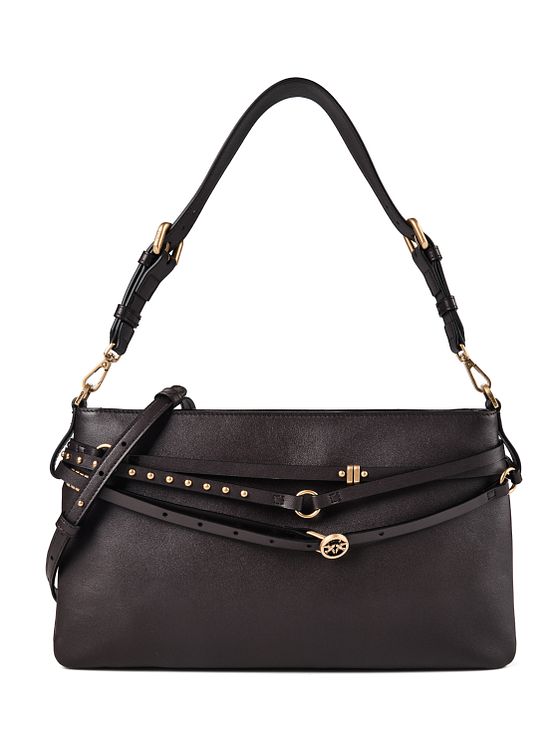 PINKO Belt Bag Classic Olkalaukku Nahka 33 cm PINKO Belt Bag Classic Olkalaukku Nahka 33 cm