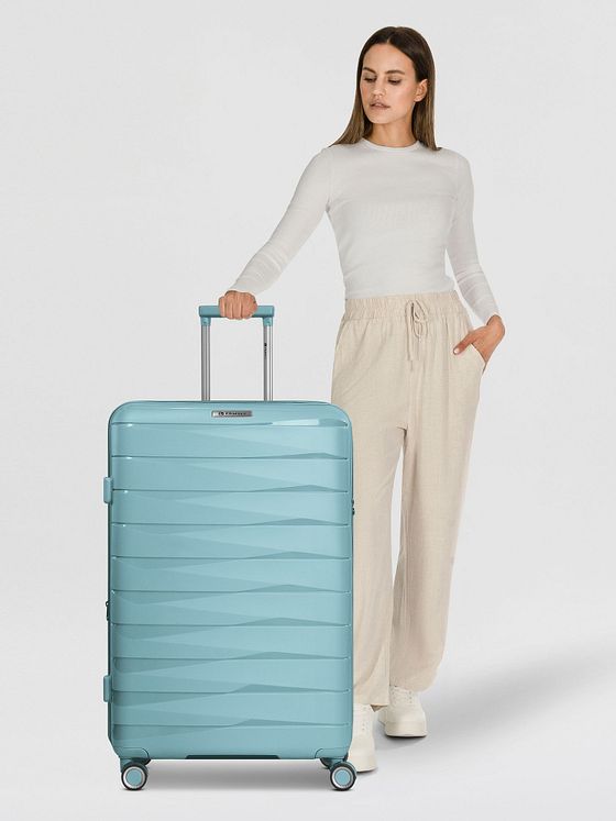 Franky London 4 hjul Trolley L 74 cm med strækfold Franky London 4 hjul Trolley L 74 cm med strækfold