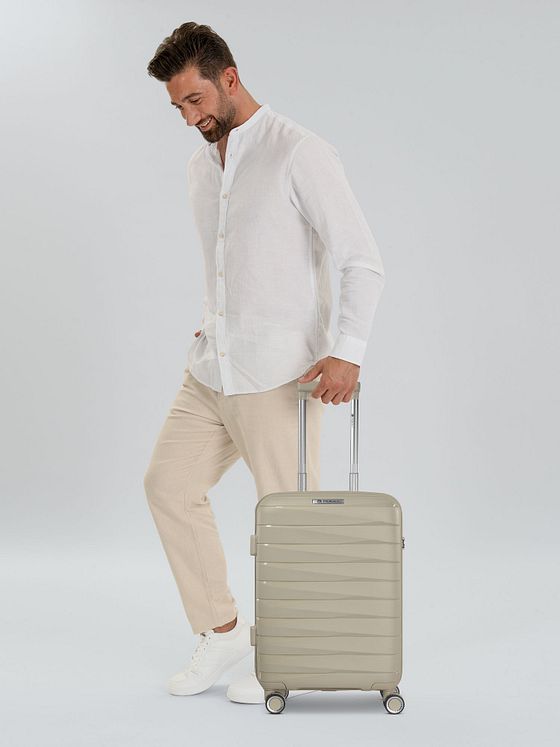 Franky London 4 hjul Kabinetrolley S 55 cm med strækfold Franky London 4 hjul Kabinetrolley S 55 cm med strækfold