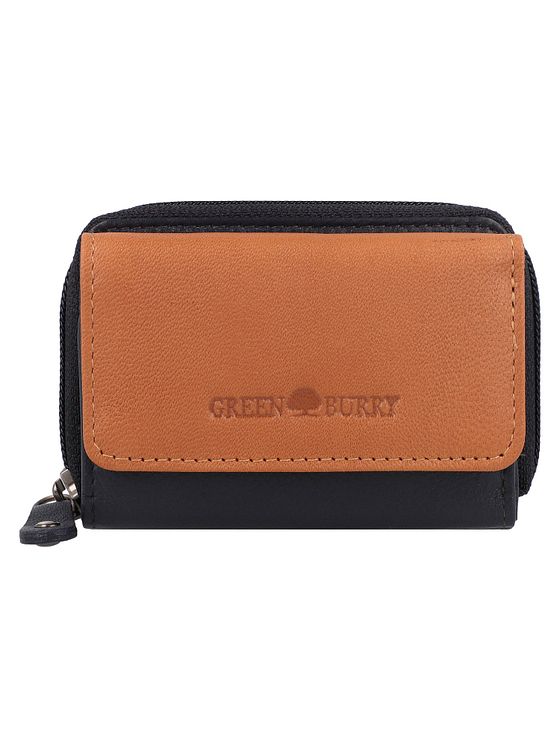 Greenburry Nappa Pung RFID-beskyttelse Læder 11 cm