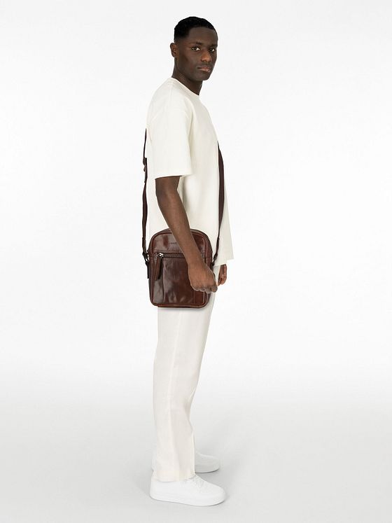 Greenburry Newport Mini Bag skuldertaske Læder 18 cm