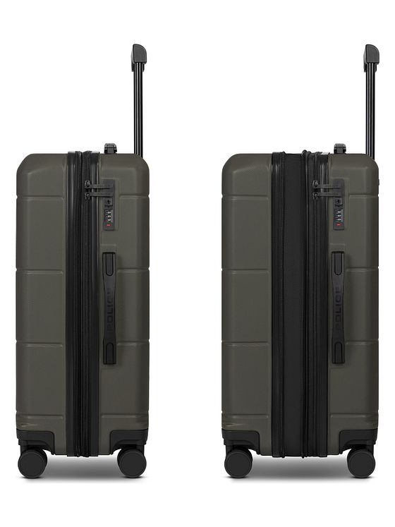 Police London 4 hjul Trolley 64 cm med strækfold