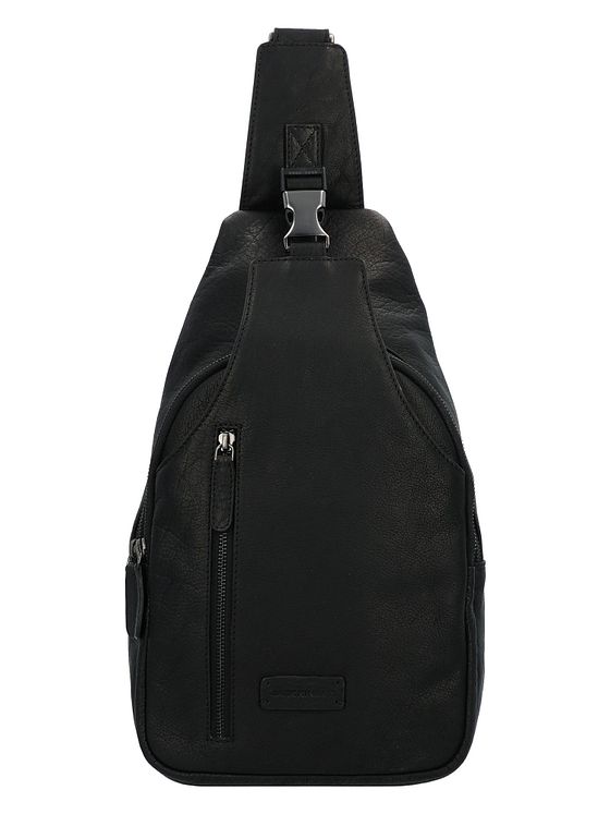 Jack Kinsky Porto 12 skuldertaske i læder 38 cm