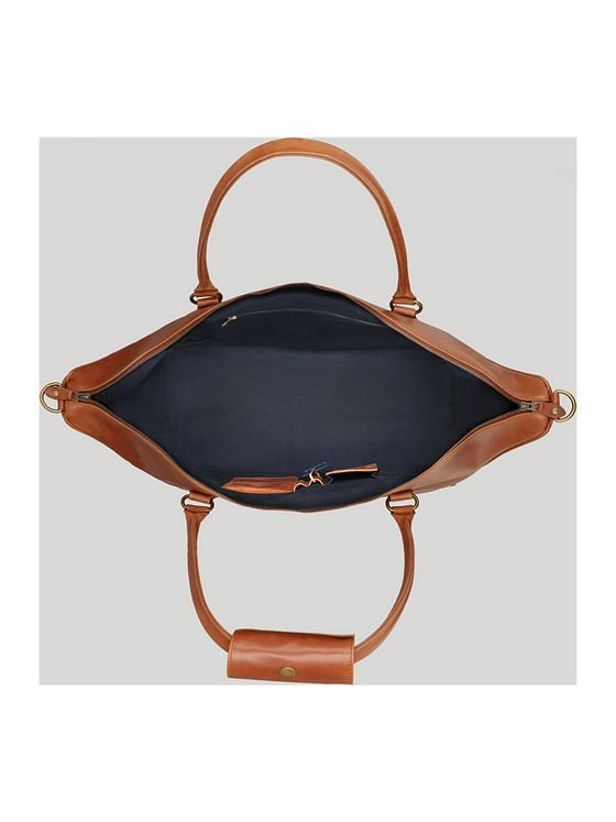 Buckle & Seam Linwood rejsetaske i læder 50 cm